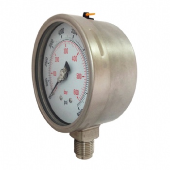 High Quality All Stainless Steel Pressure Gauge